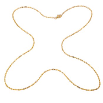 9ct Gold 2.1g 24 inch Paperlink Chain